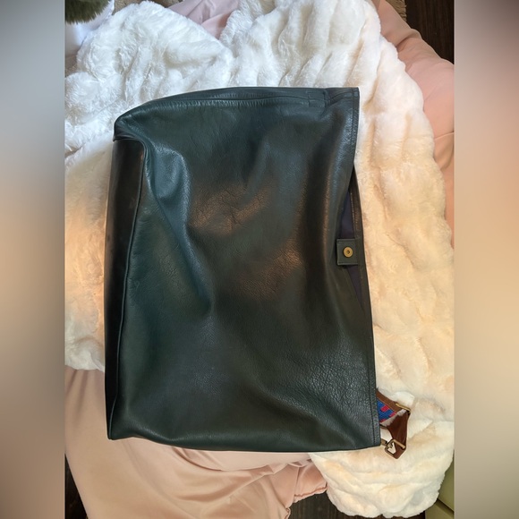 Parker Thatch Jane XL Slouch Bag- Hunter Green - Picture 7 of 9